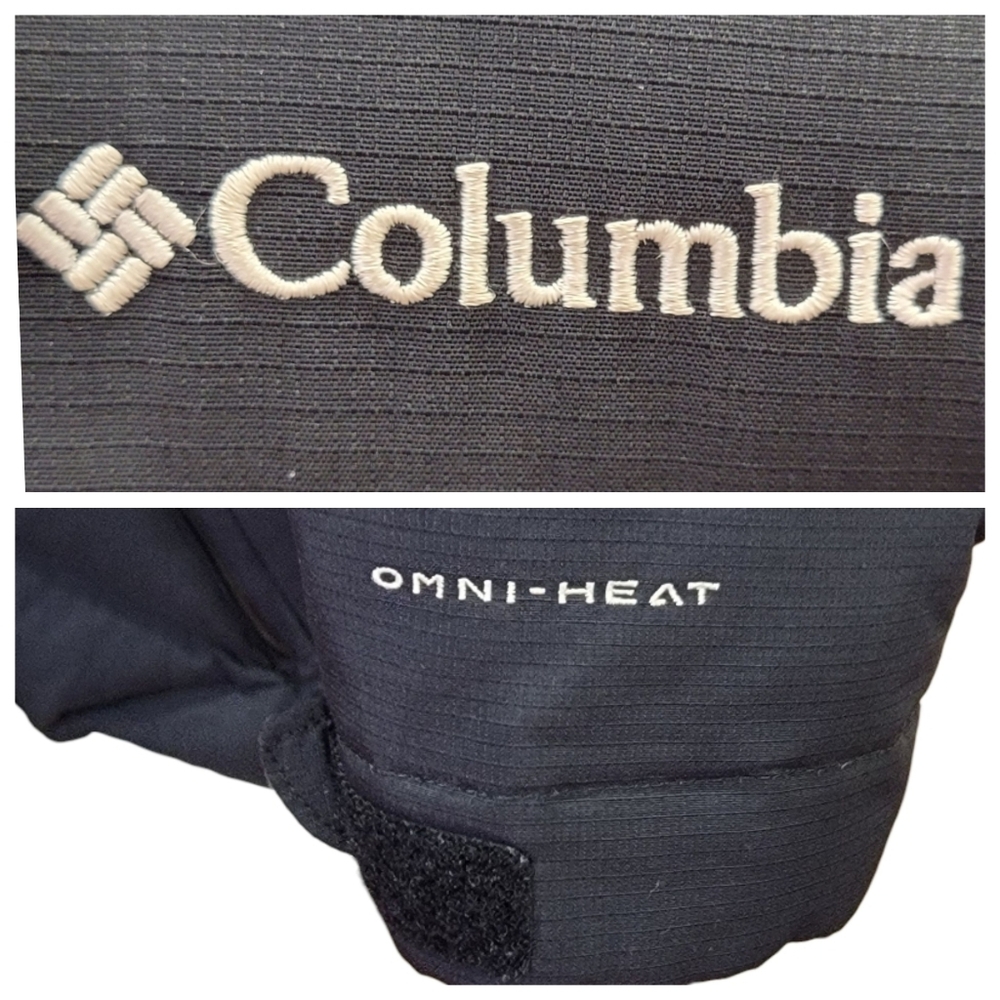 Columbia Lay D Down Puffer Coat Black Down Filled Winter Jacket Youth Size M - Picture 10 of 16